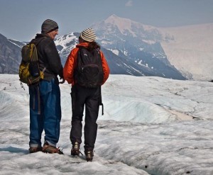 jim and I glacier