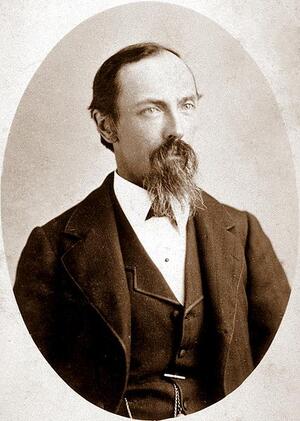 An antique photo of Eugene Hilgard