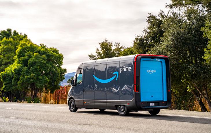 Amazon prime bus driving