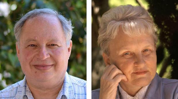 Headshots of Wayne M. Getz and Carolyn Merchant