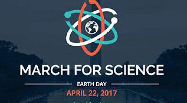 Logo for the April 22 march for science