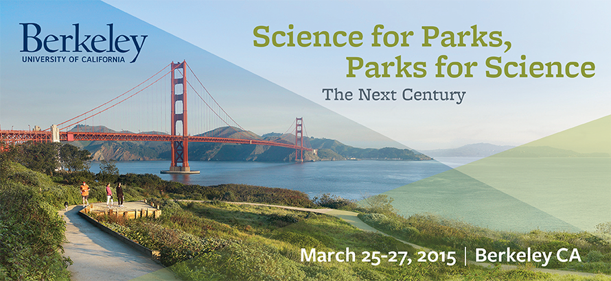 Banner for the Science for Parks, Parks for Science Conference